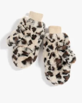 Analuisa Animal Print Mittens | Multi