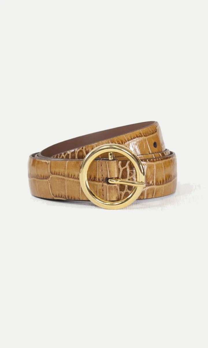 Anderson's Tan Textured Leather Belt