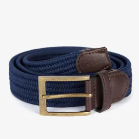 Barbour Nevis Webbing Belt in Classic Navy