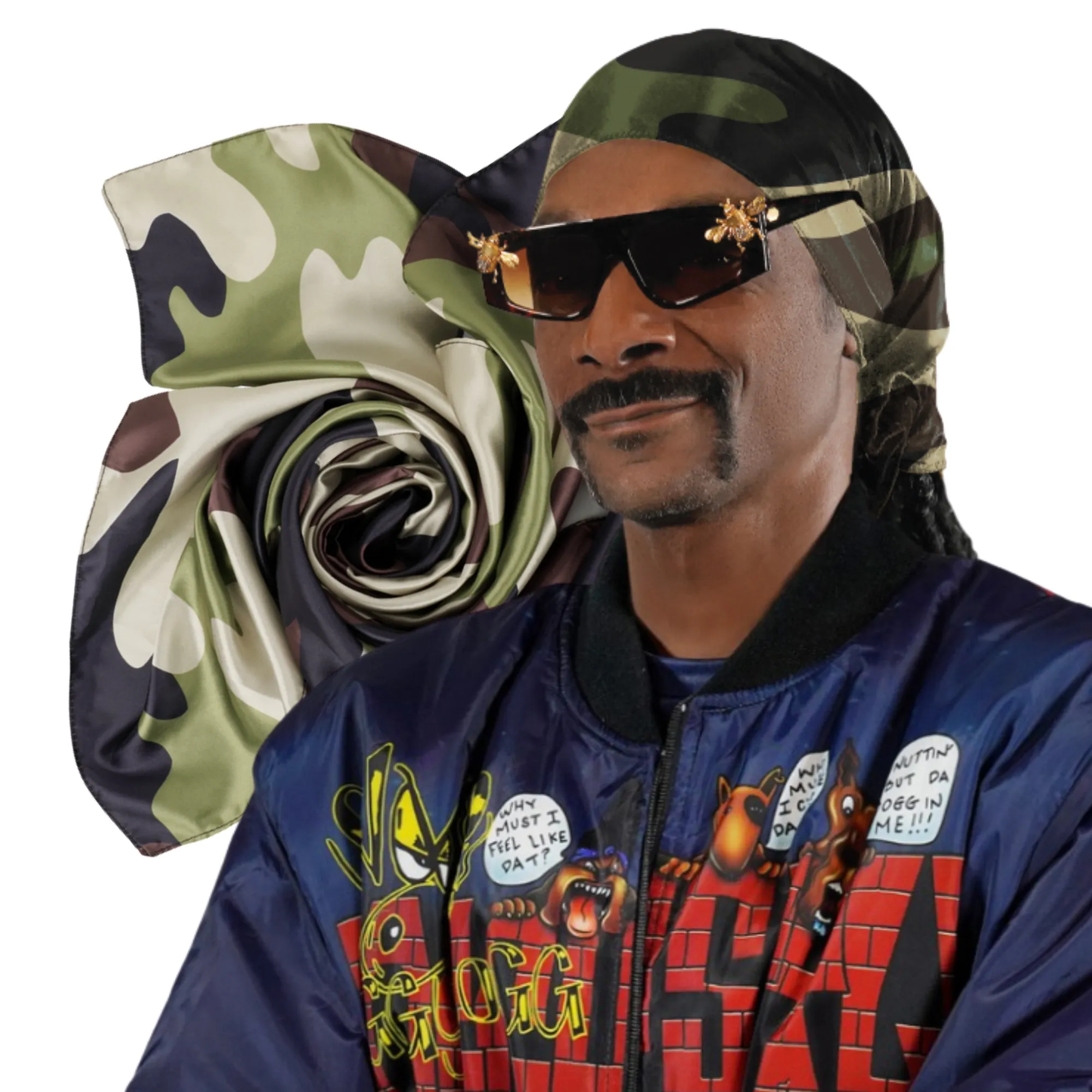 Broadus Collection Scarf by Shante & Snoop Dogg, Camo