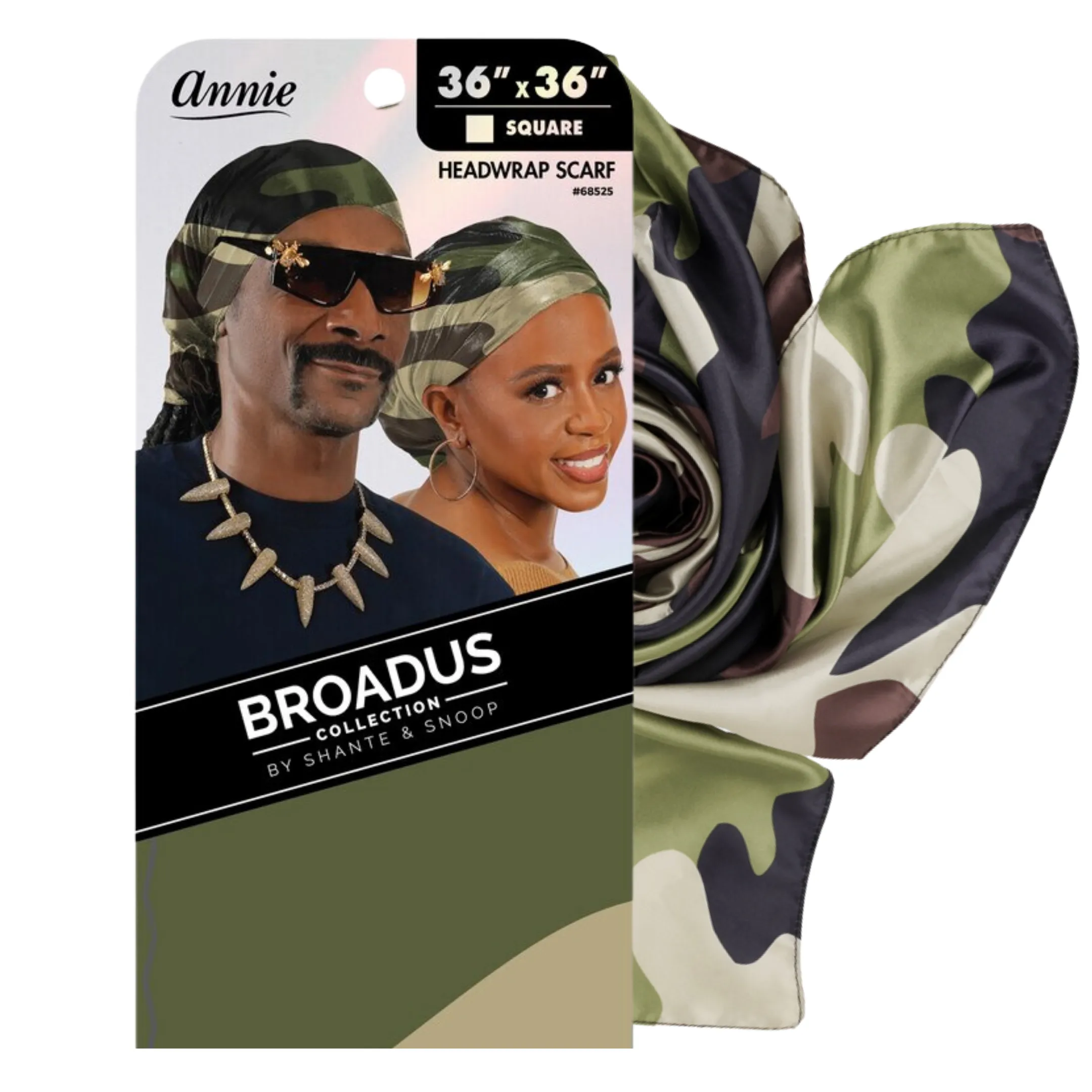 Broadus Collection Scarf by Shante & Snoop Dogg, Camo