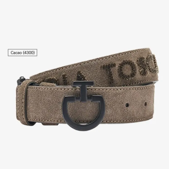 Cavalleria Toscana Suede Tufted Belt