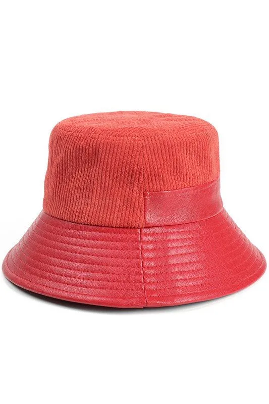 CORDUROY TRENDY CASUAL BUCKET HAT