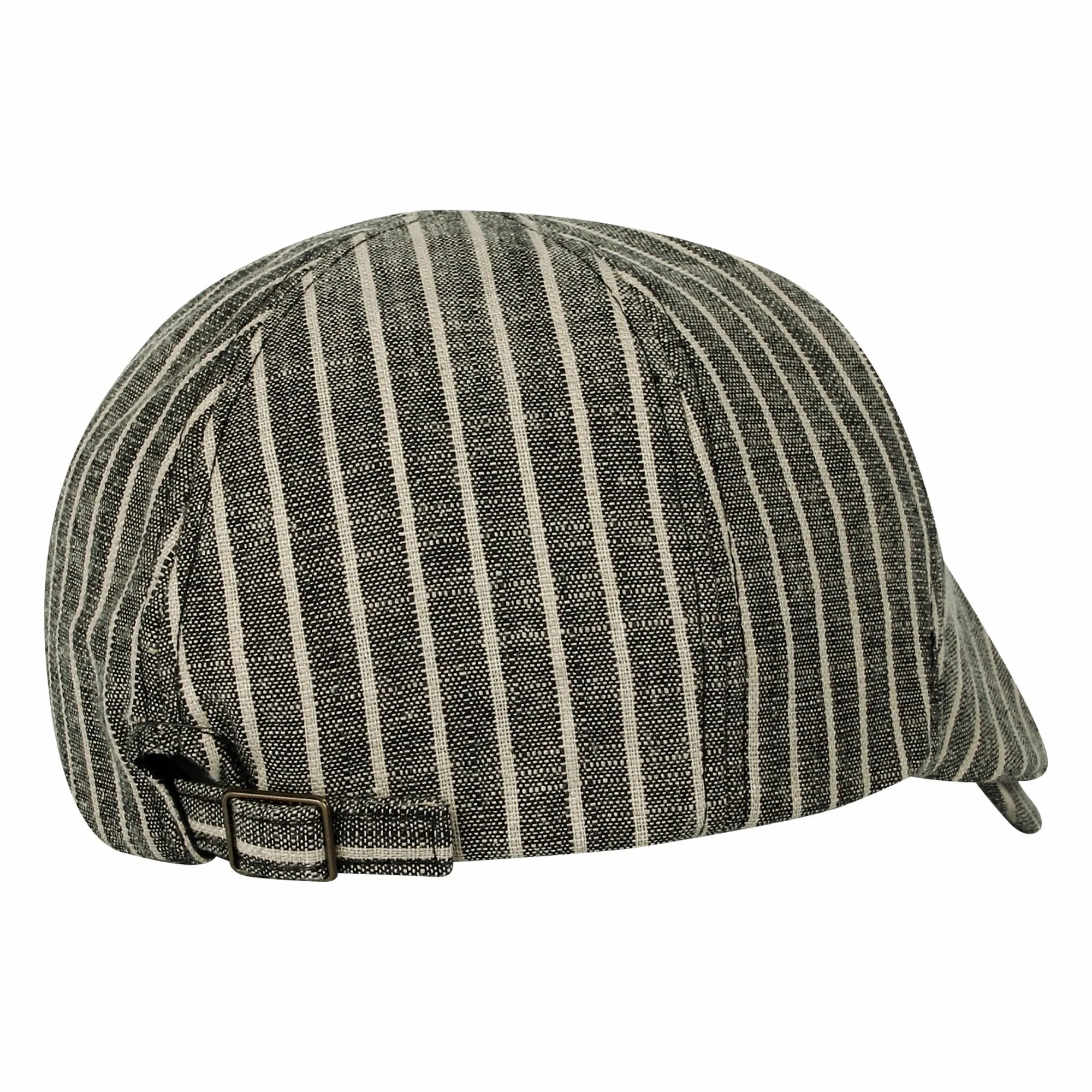 Cotton Summer Stripe Newsboy Hat Adjustable Flat Cap SL31275