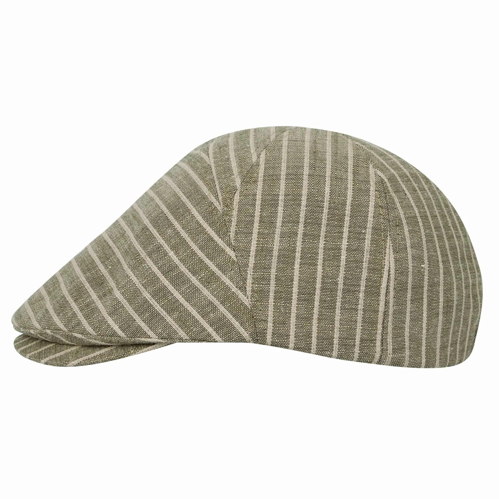 Cotton Summer Stripe Newsboy Hat Adjustable Flat Cap SL31275