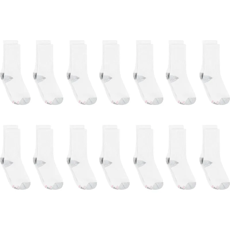 Crew Soft Moisture Wicking Toe Socks Pack Of 14