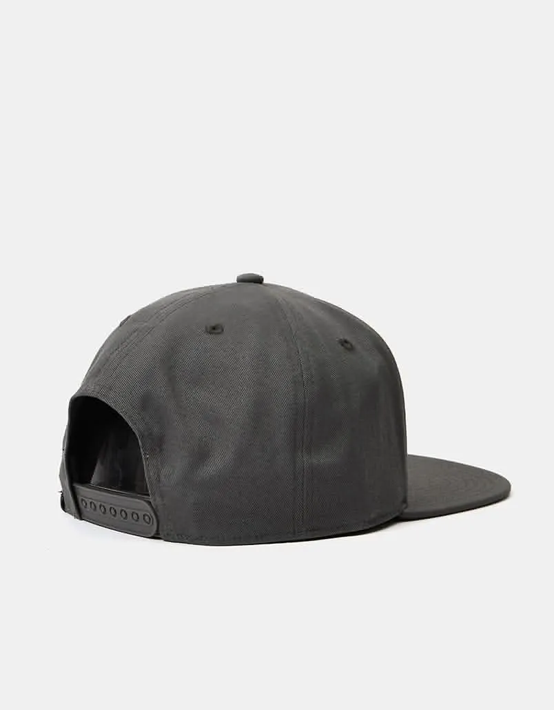 Etnies Icon Snapback Cap - Dark Grey/Black