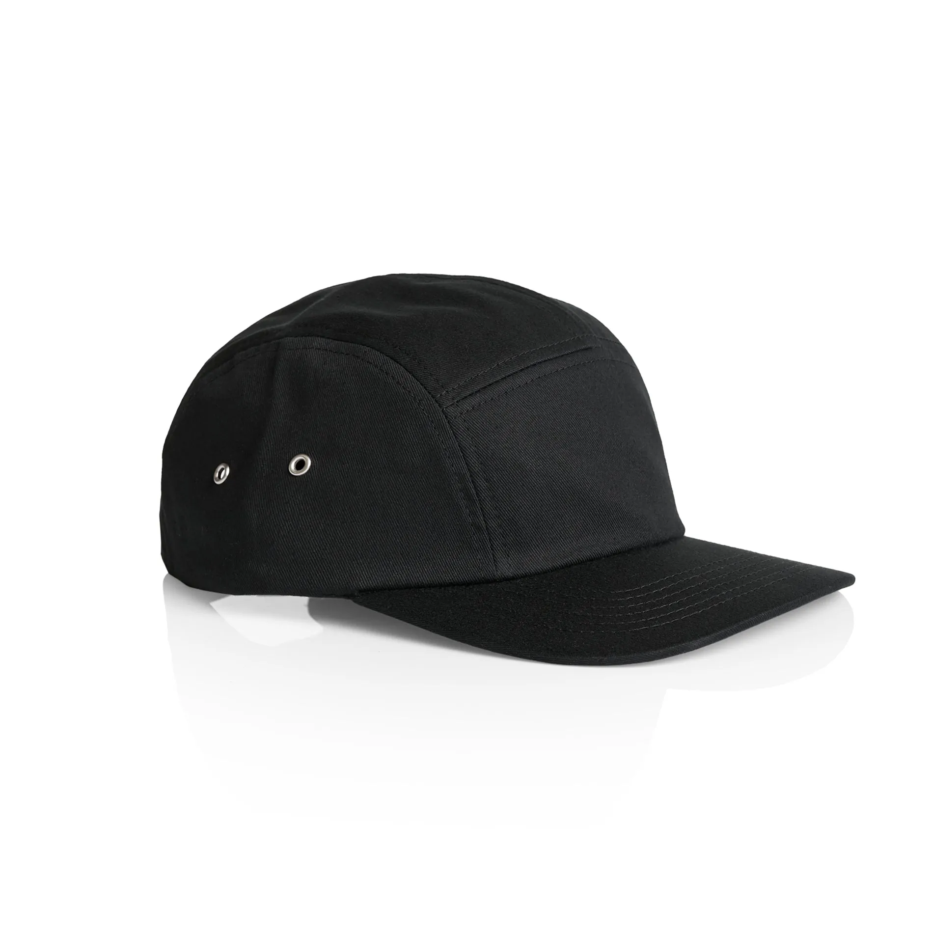 Five Panel Cap - Black