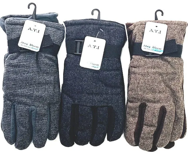 Gloves Asst. Wool look