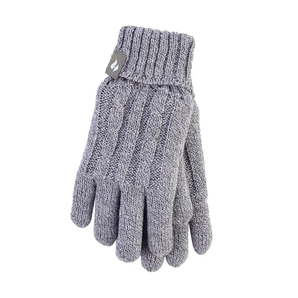 HEATHOLDERS AMELIA GLOVE GREY - WOMENS