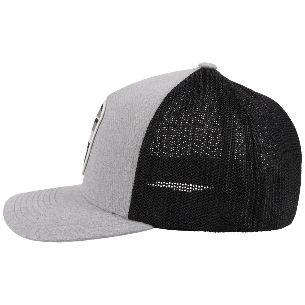 Hooey Cheyenne Grey and Black Cap