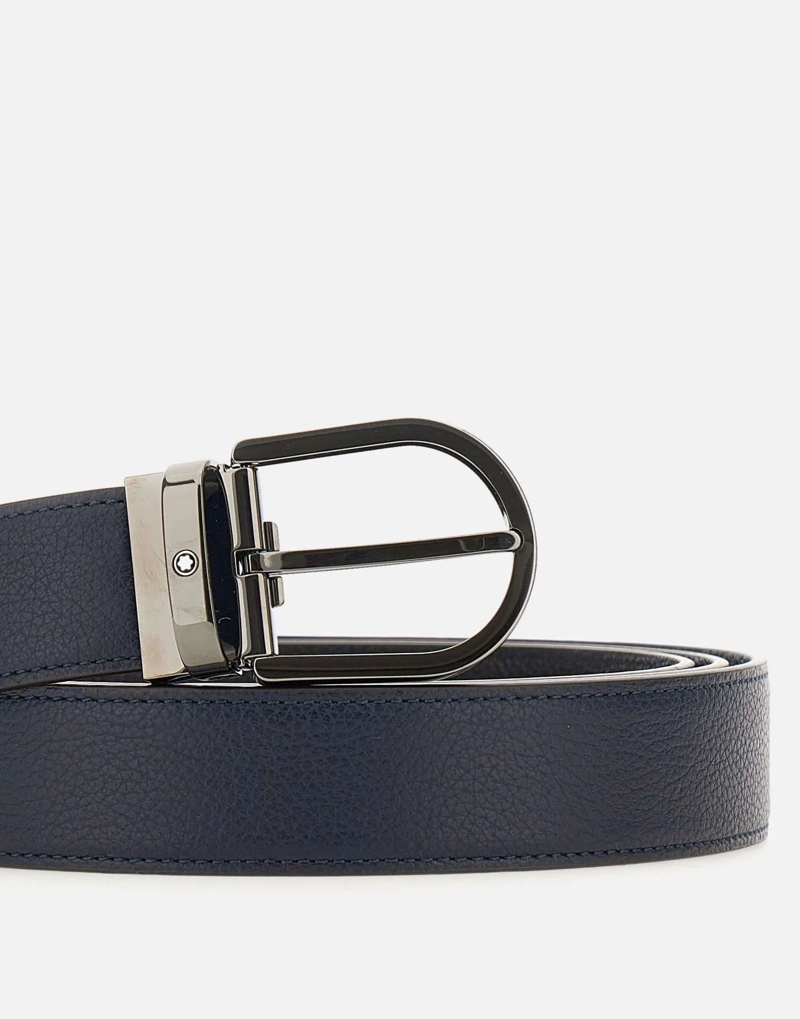 Horseshoe Pin Buckle Reversible Belt