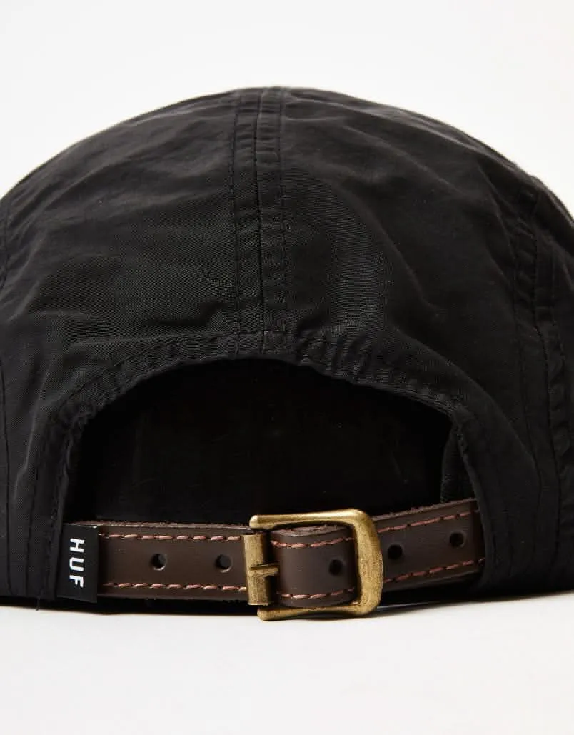 HUF Metal Triple Triangle Volley 5-Panel Cap - Black