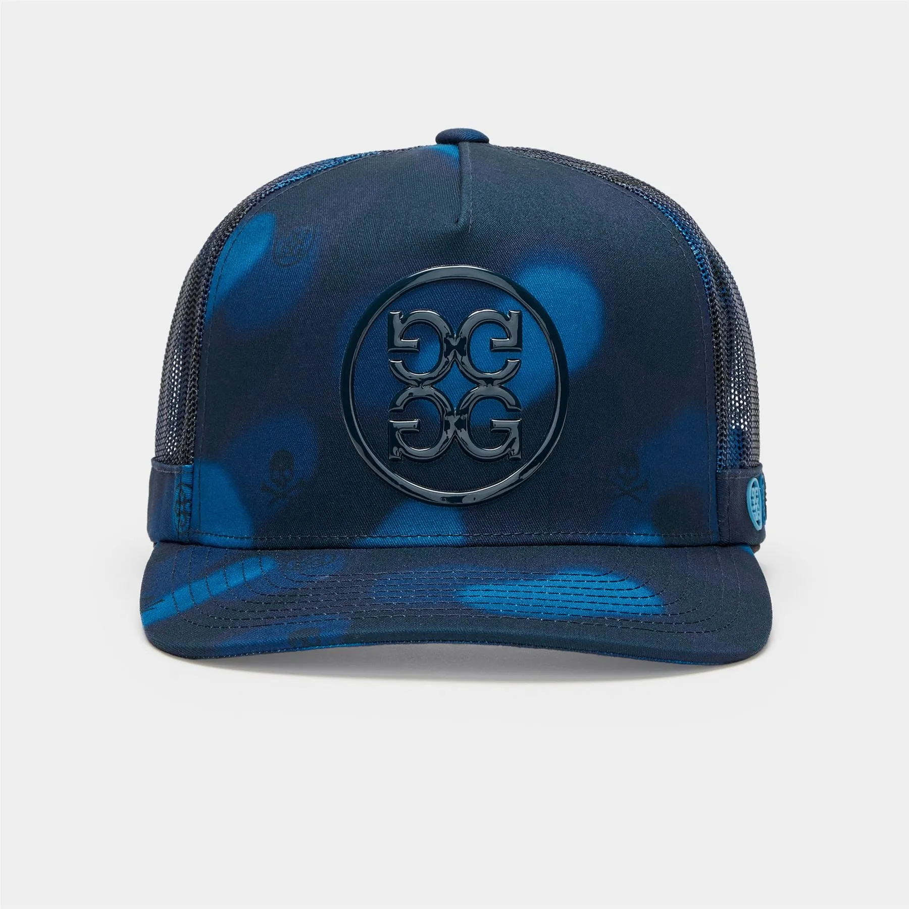 Icon Blur Camo Cotton Twill Trucker Cap Twilight - AW24