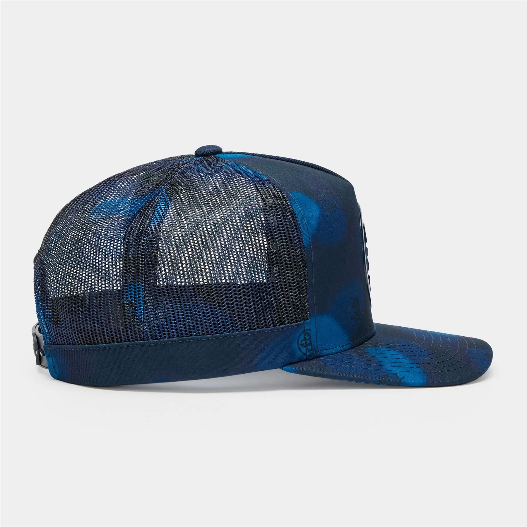 Icon Blur Camo Cotton Twill Trucker Cap Twilight - AW24