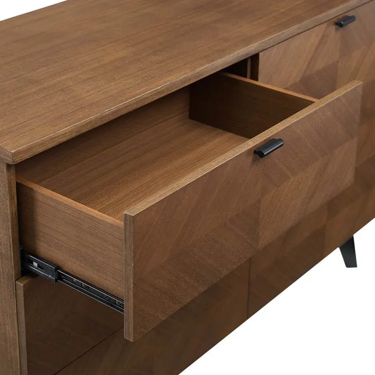 Kali Wood Dresser Walnut