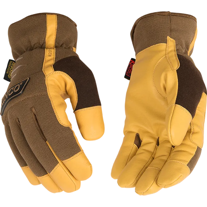 KINCOPRO™ Lined Brown Synthetic Gloves