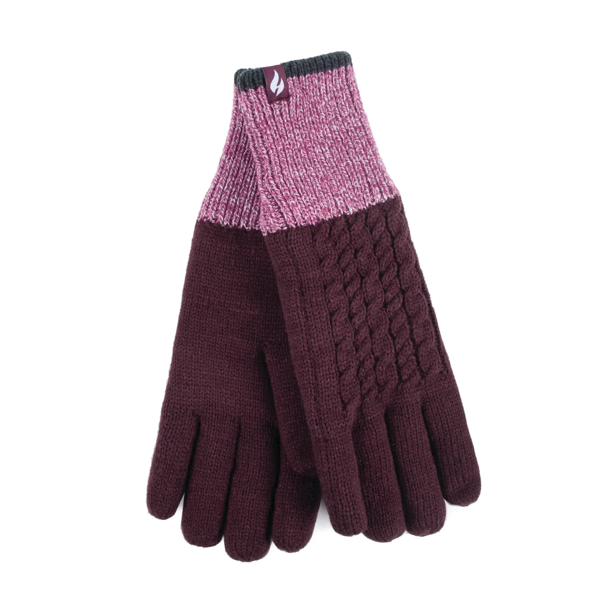 Ladies Kisdon Gloves - Mulberry