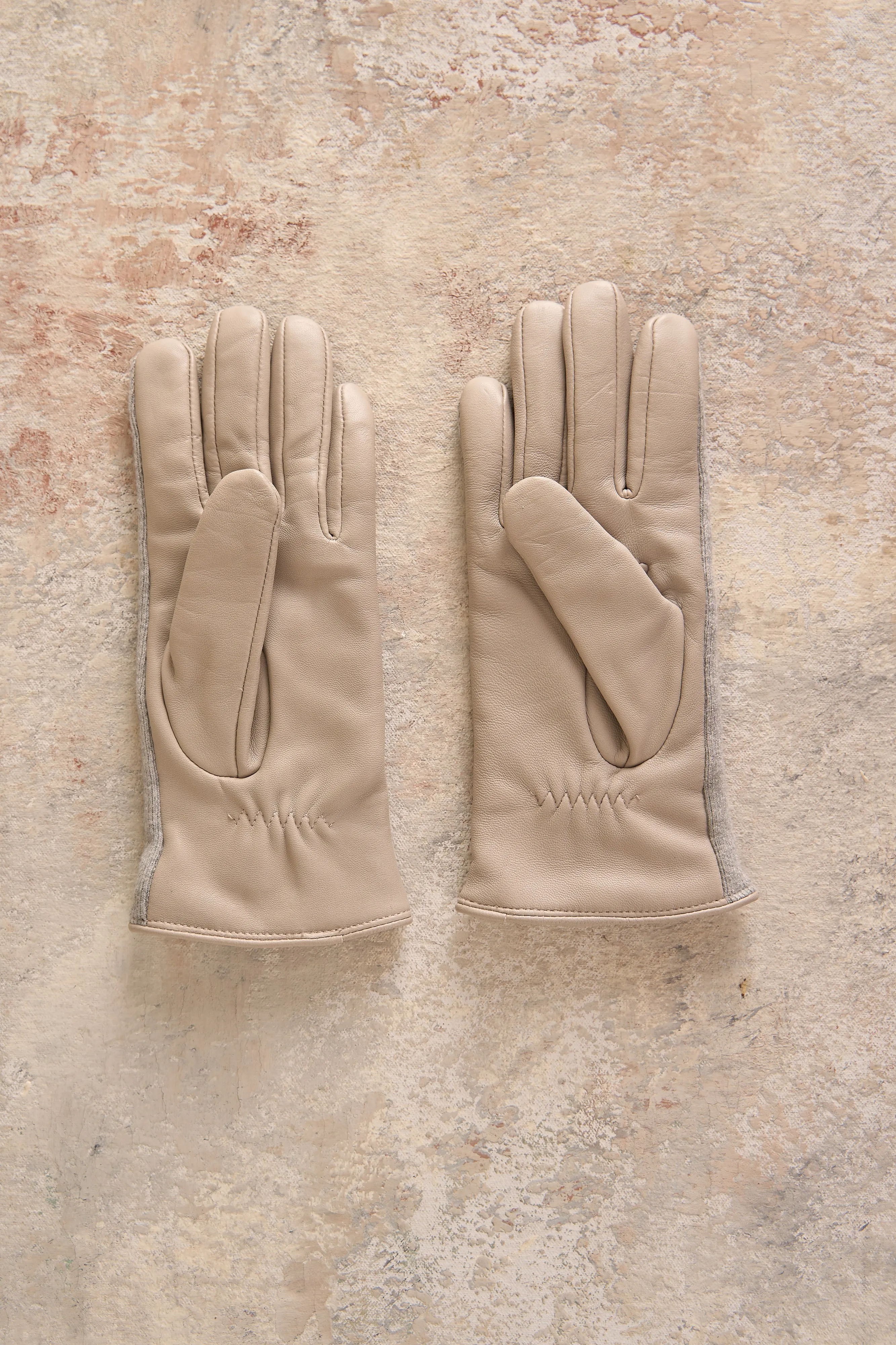 Leather Wool Gloves