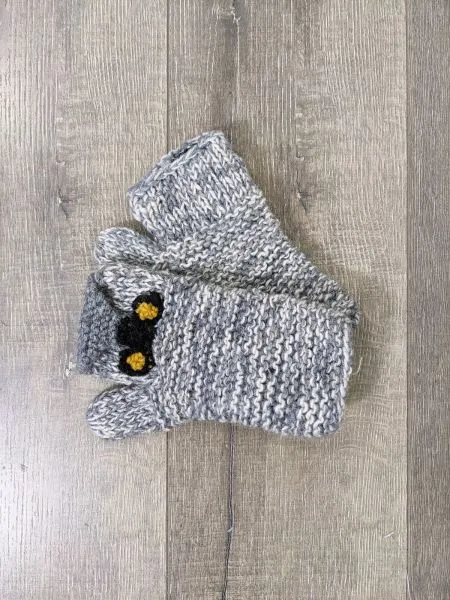 Lined Owl Handwarmers