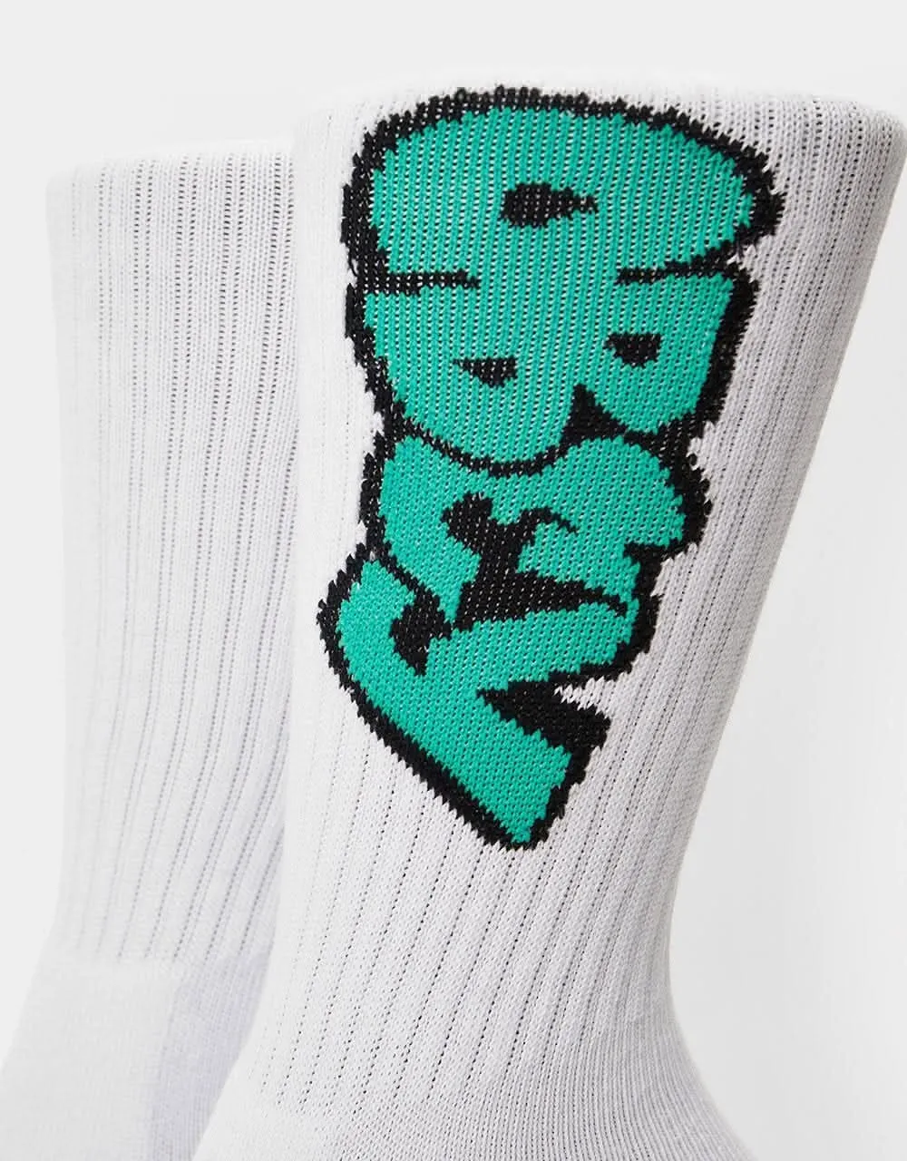 Obey Merton Socks - White