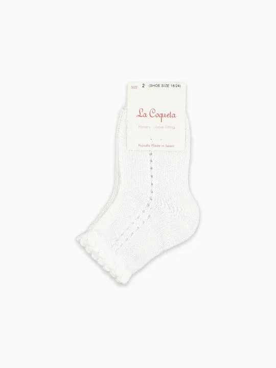 openwork short socks