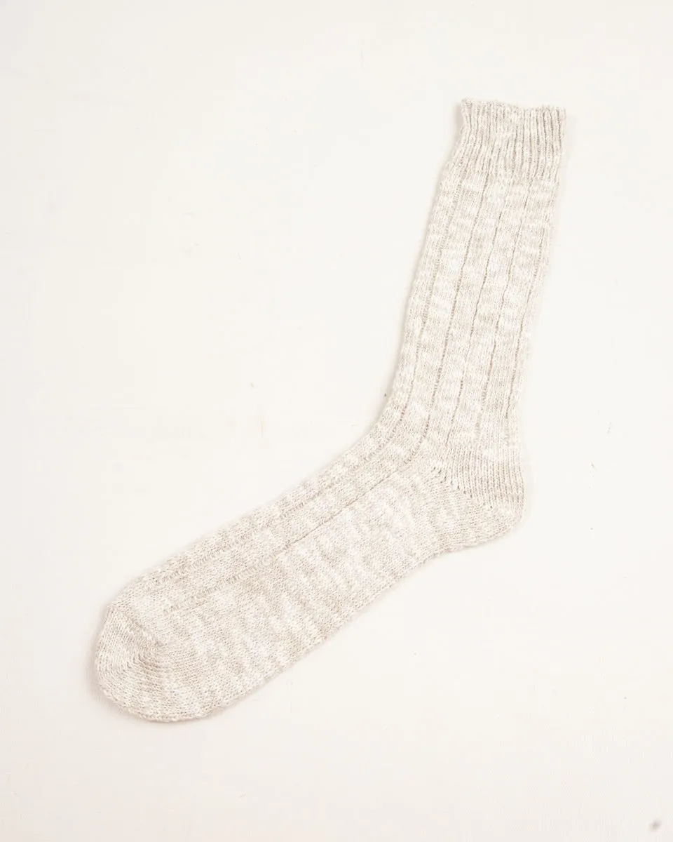 Outdoor Socks 'Camp' - Snow Gray