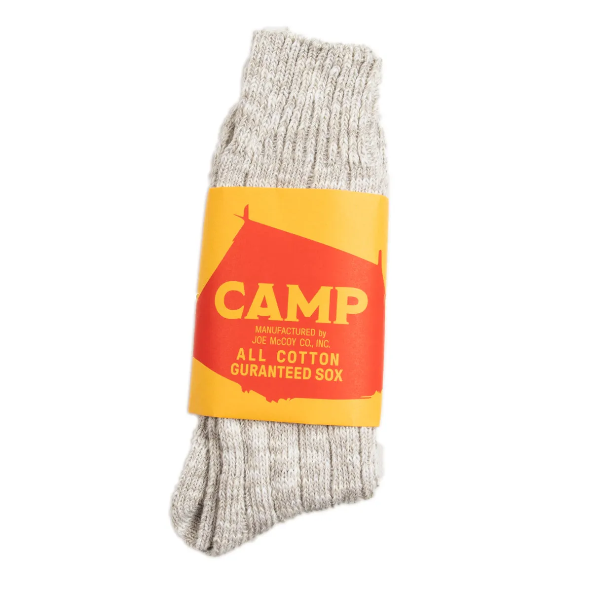 Outdoor Socks "Camp" - Snow Gray