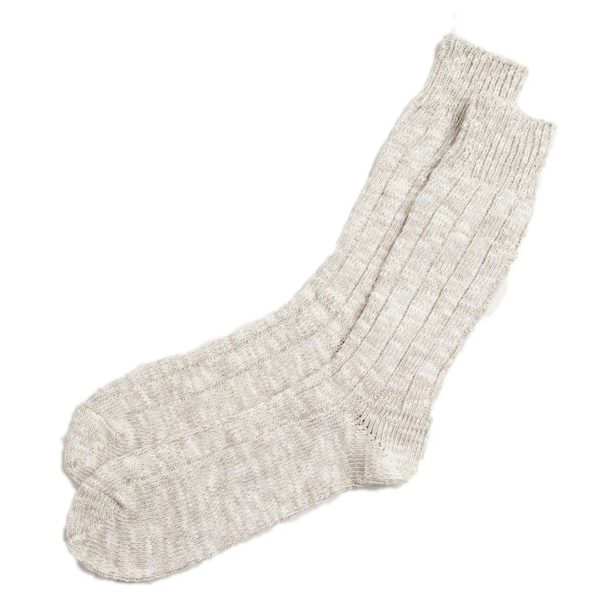 Outdoor Socks "Camp" - Snow Gray