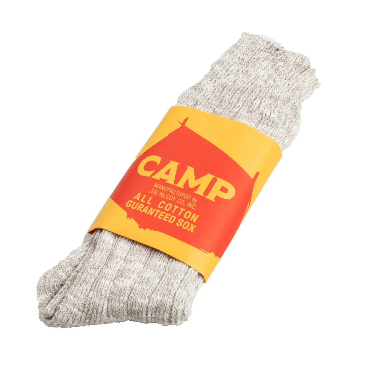 Outdoor Socks "Camp" - Snow Gray