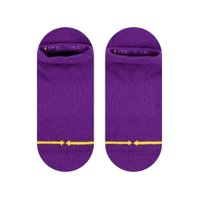 REPREVE® Purple No Show Socks