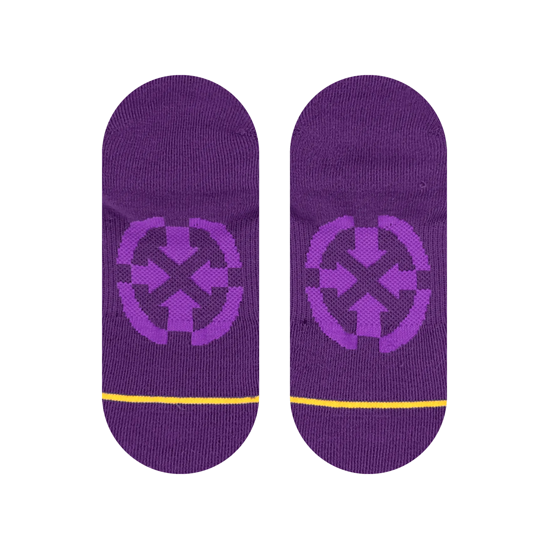 REPREVE® Purple No Show Socks