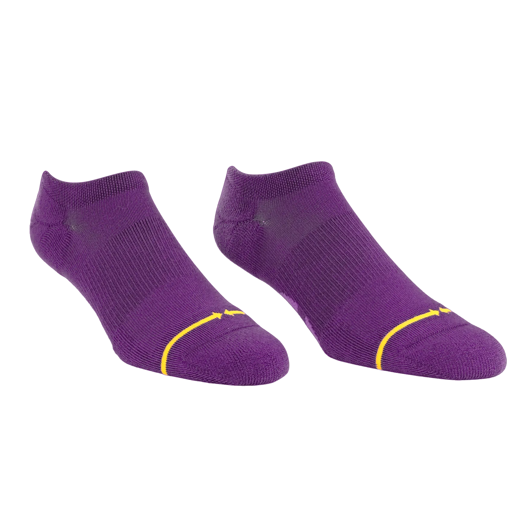 REPREVE® Purple No Show Socks