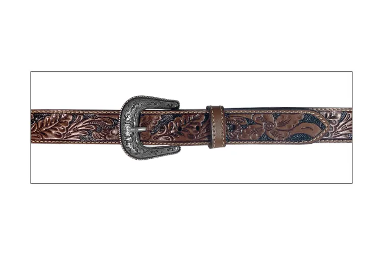 Roper 8648500 Floral Tooled Belt