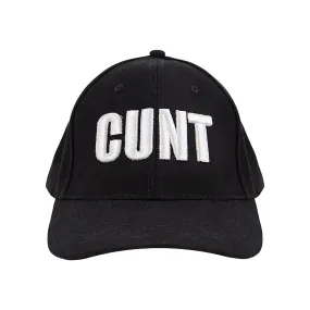 Rude Baseball Cap - CUNT (3844)