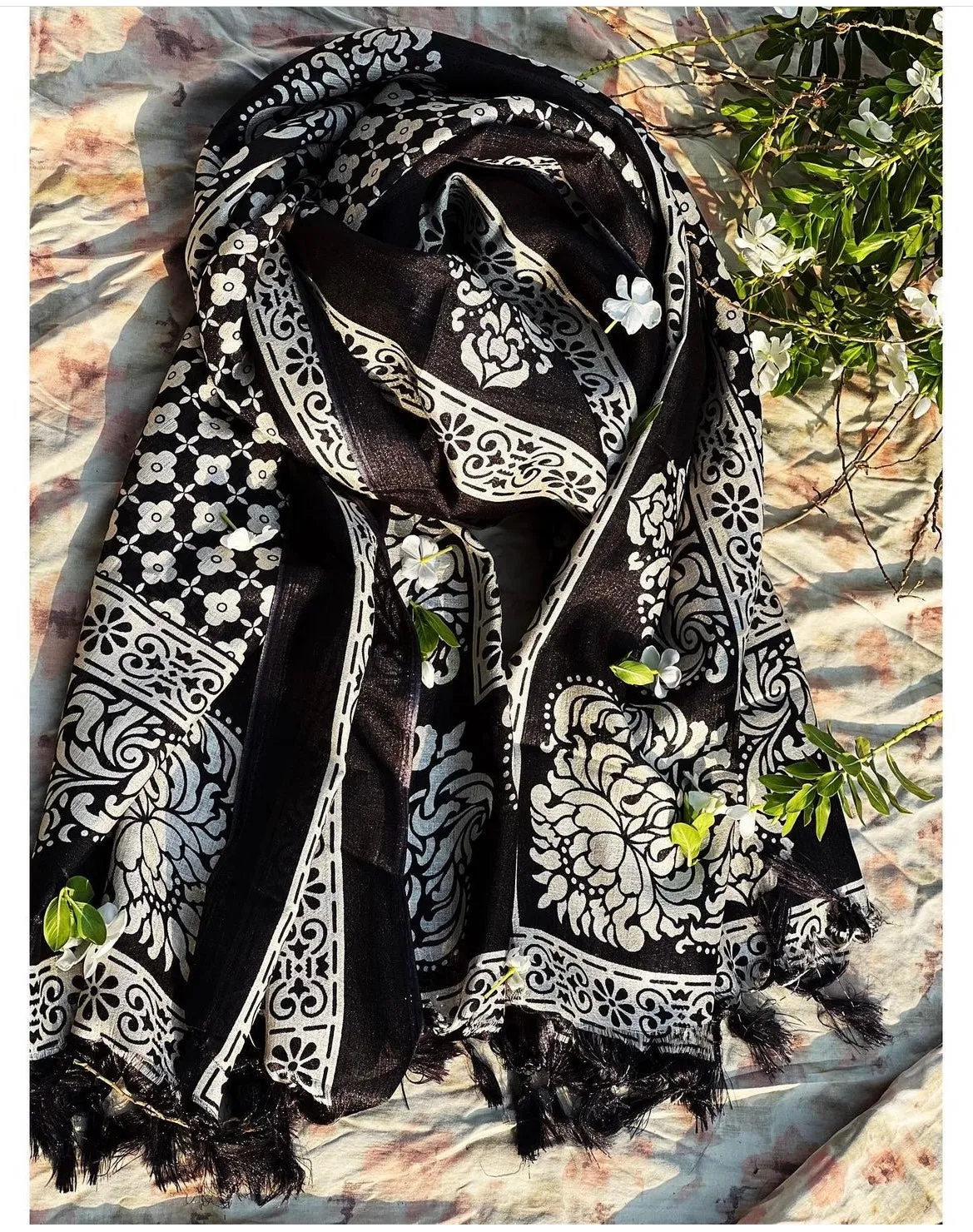 Saanjh Art Silk Stole