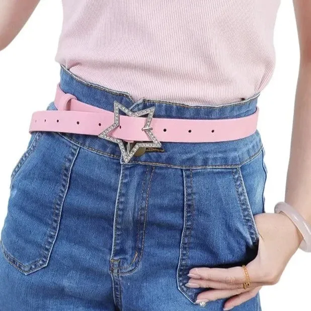 Shining Star Buckle Belt