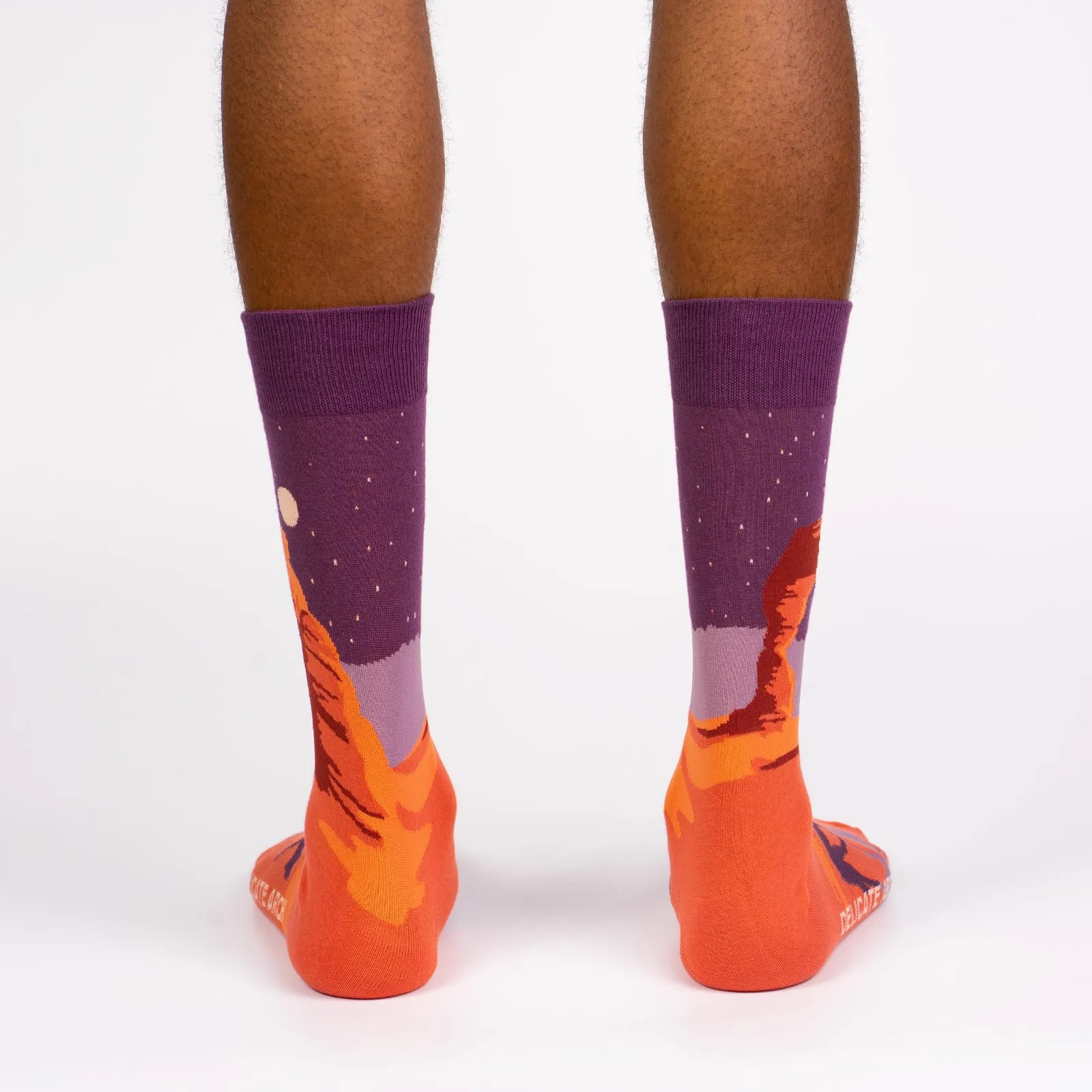 Sock it to Me Delicate Arch Mens Crew Socks