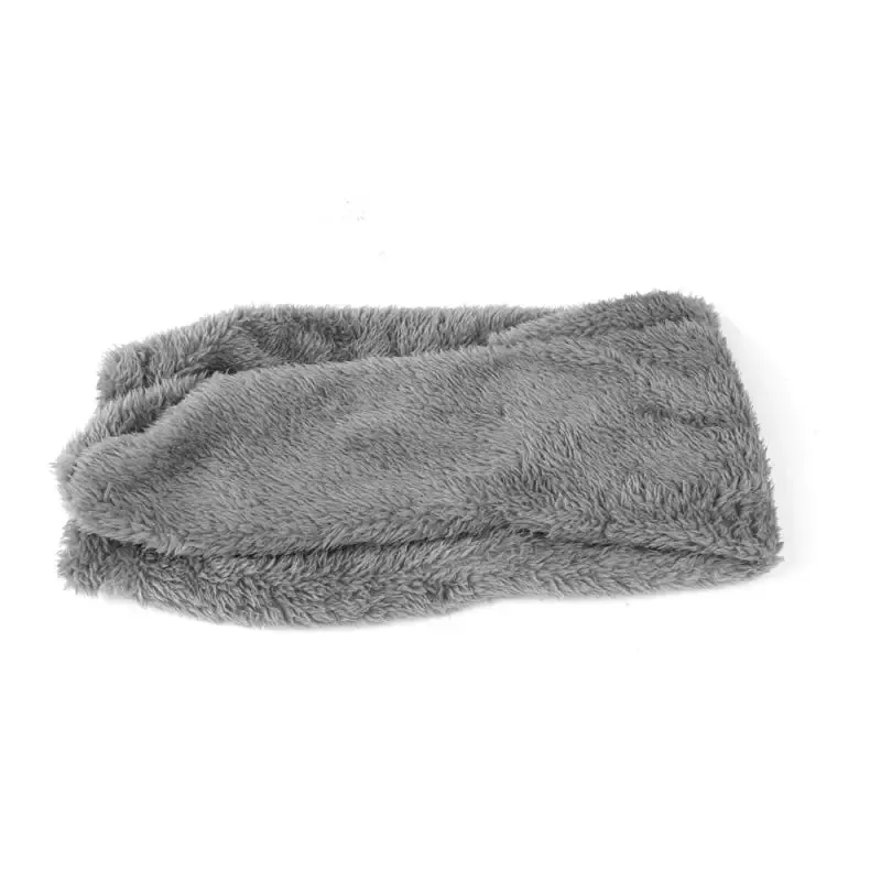 Soft Fluffy Winter Socks for Women in Deep Grey