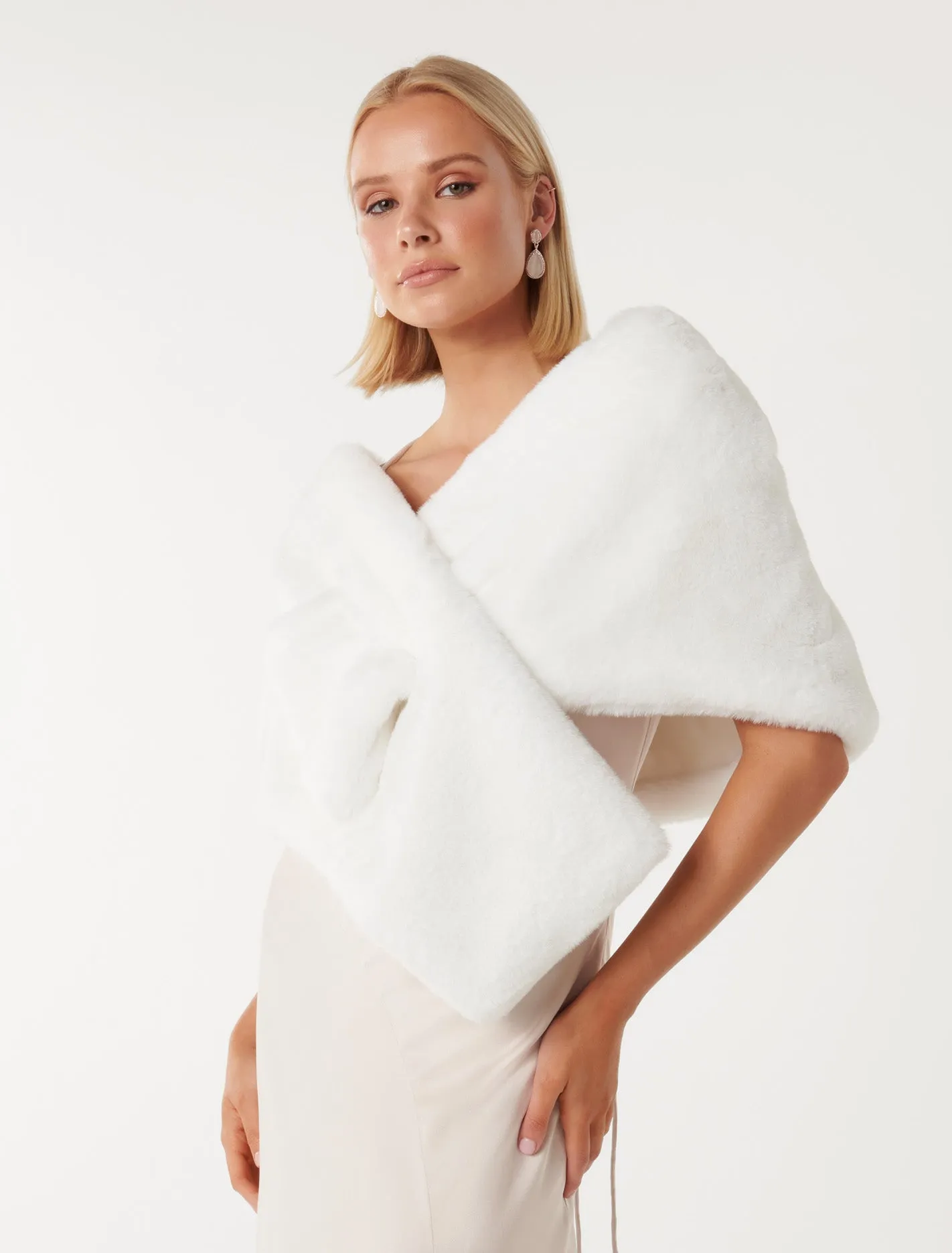 Sophia Faux Fur Wrap