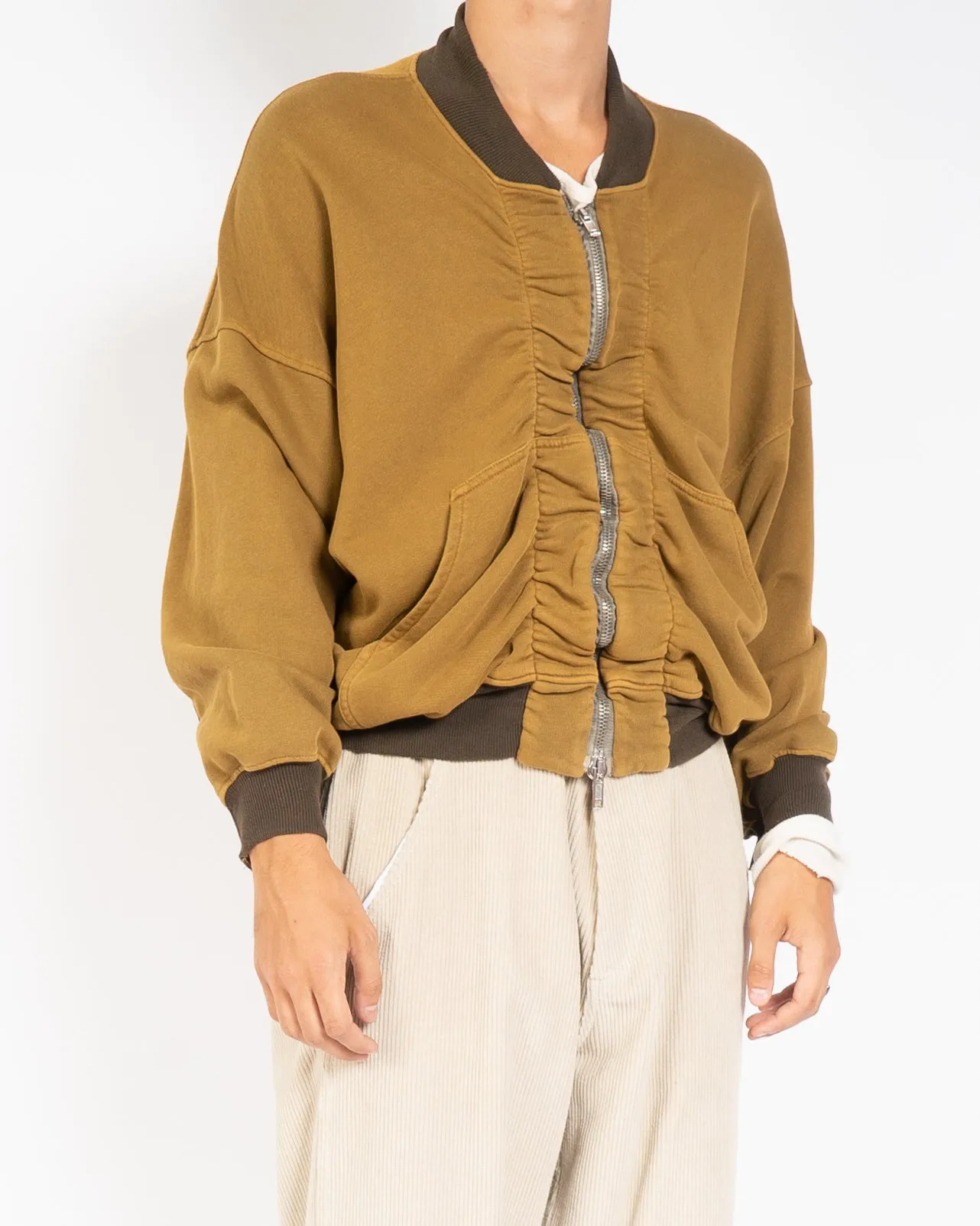 SS15 Rutched Brown Perth Bomber