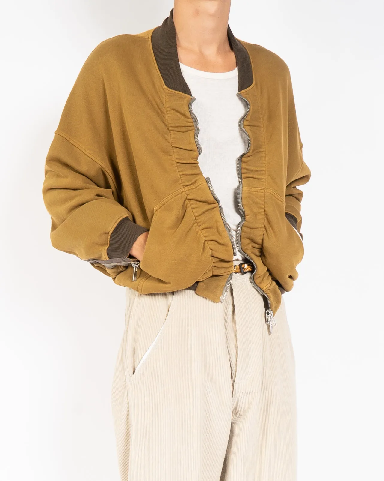 SS15 Rutched Brown Perth Bomber