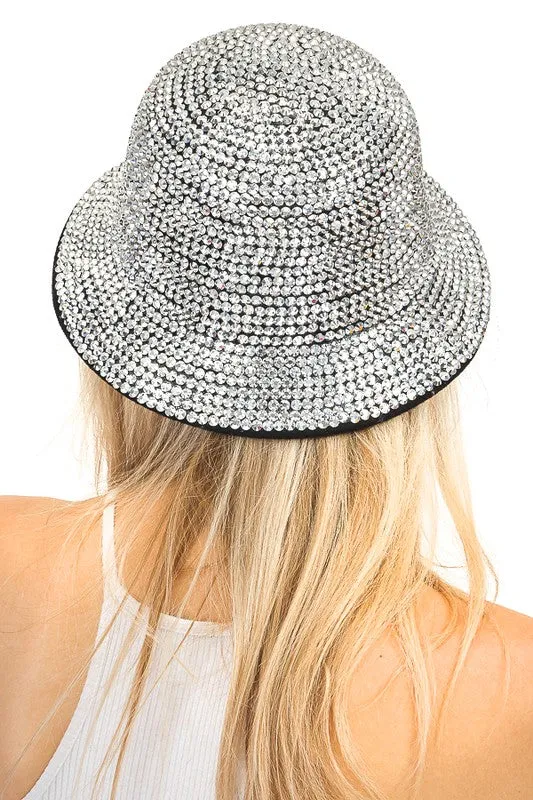 STREETS Rhinestone Bucket Hat