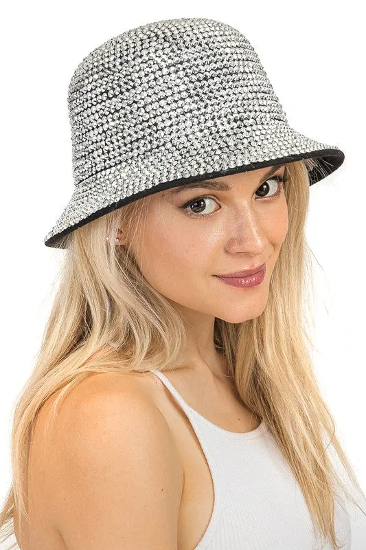 STREETS Rhinestone Bucket Hat