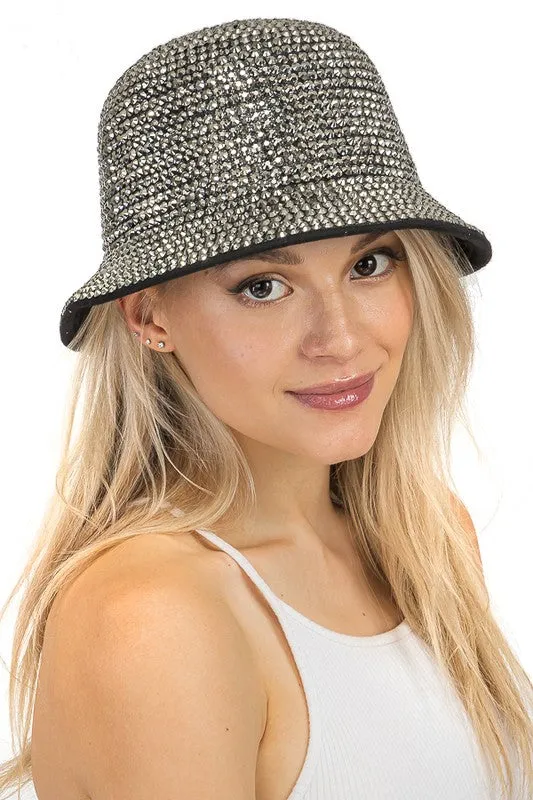 STREETS Rhinestone Bucket Hat