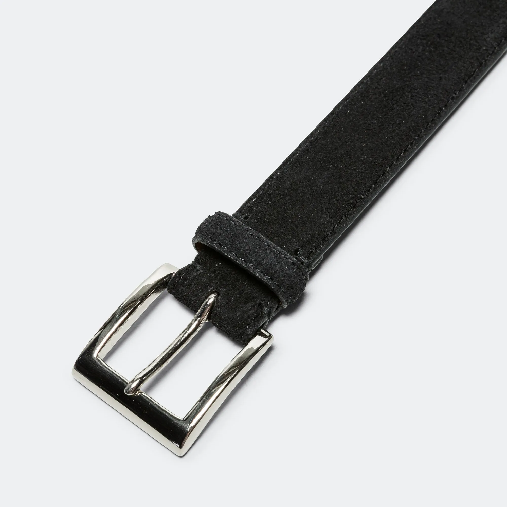 Suede Belt - Black