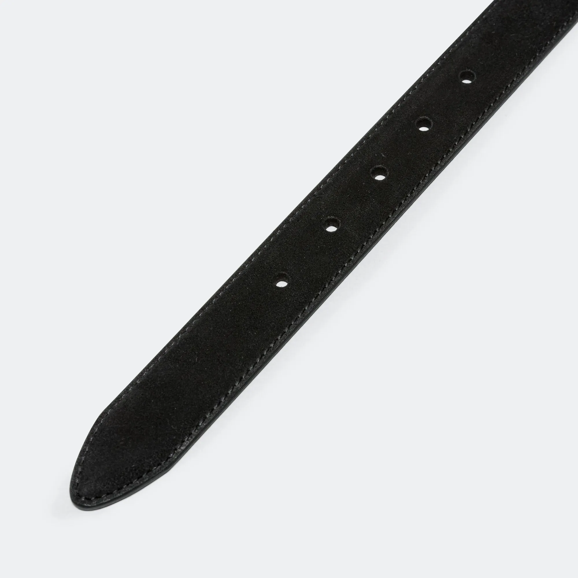 Suede Belt - Black