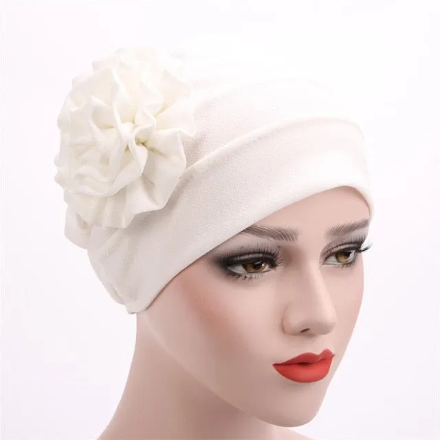 Trendy Floral Stretch Hat