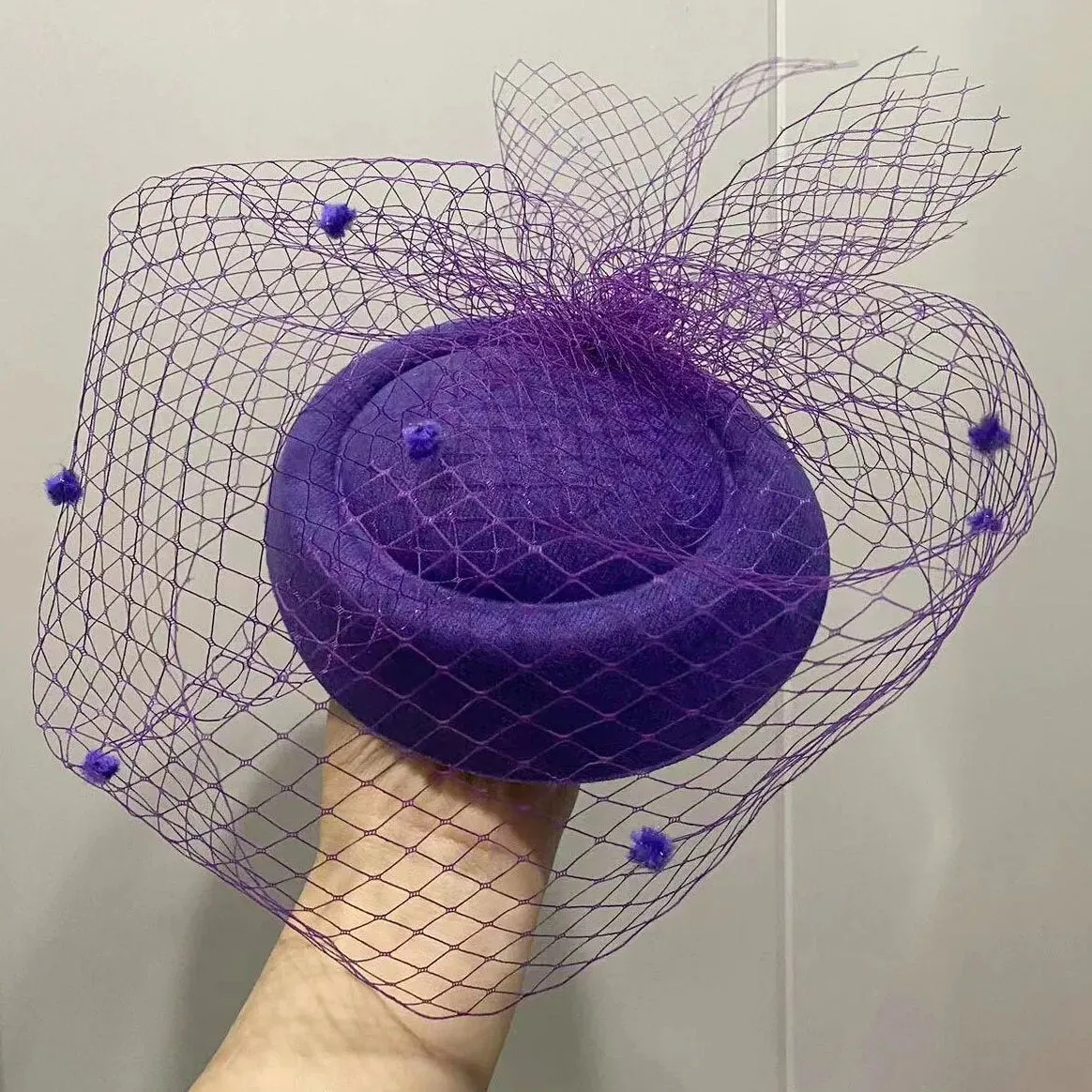 Trendy Veil Celebration Hat