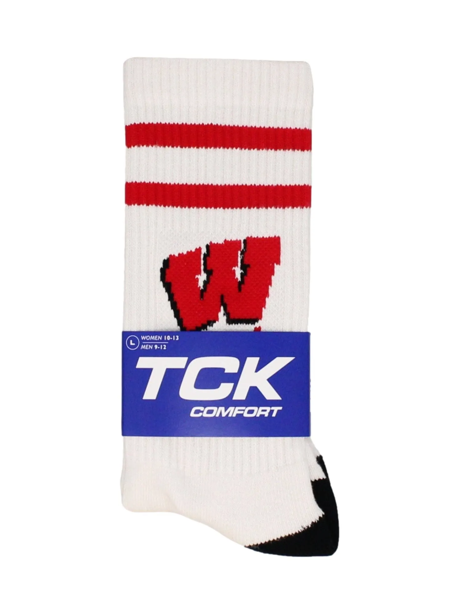 Vintage Wisconsin Badgers Socks NCAA Socks For Men and Womens Soft Cotton Sock